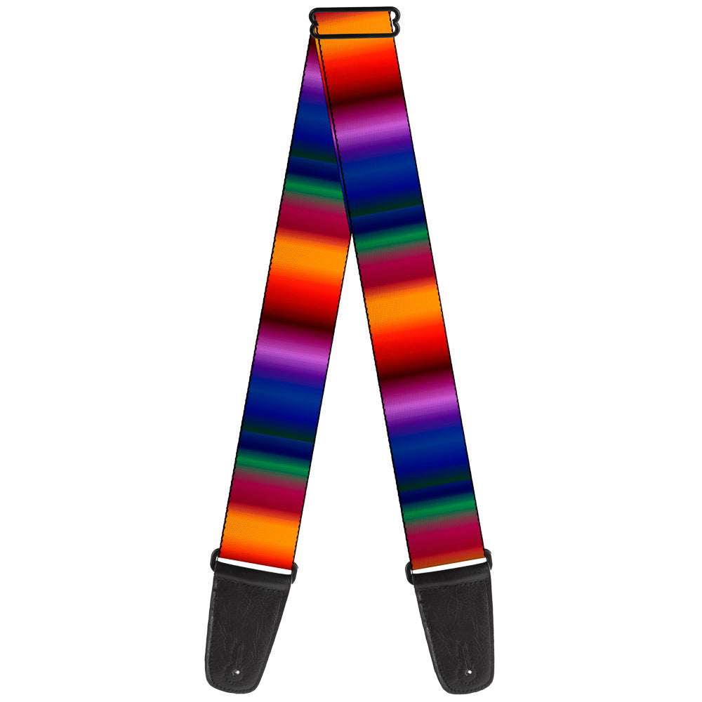 Buckle-Down Zarape Lanyard - 1.0 Inch Wide, Multi-Color Fade, Stainless Steel Clip - View #12