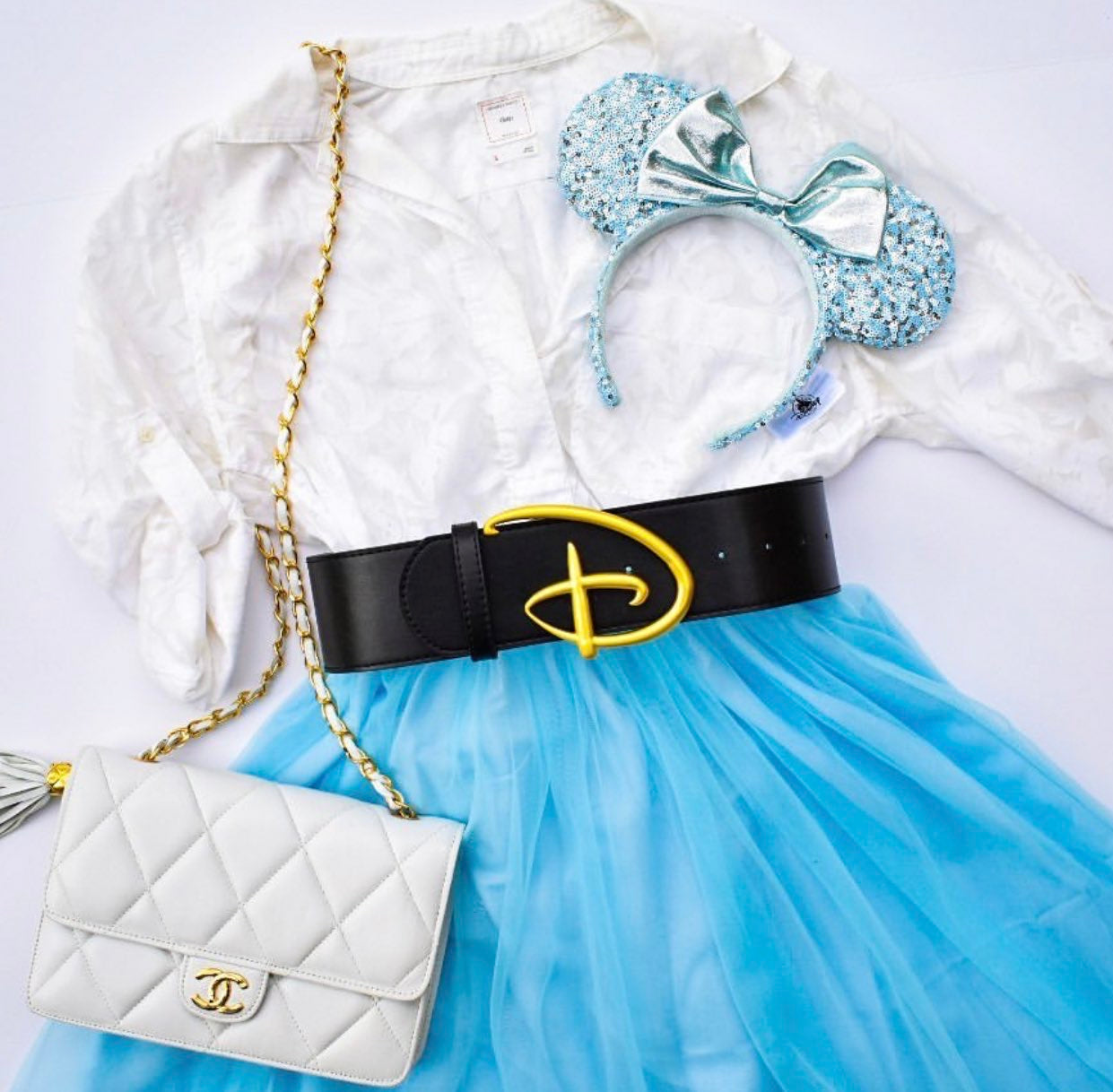 Flatlay Fashion With Buckle-Down Accessories!