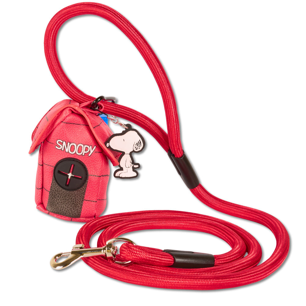 Rope Leashes with Waste Bag Dispenser