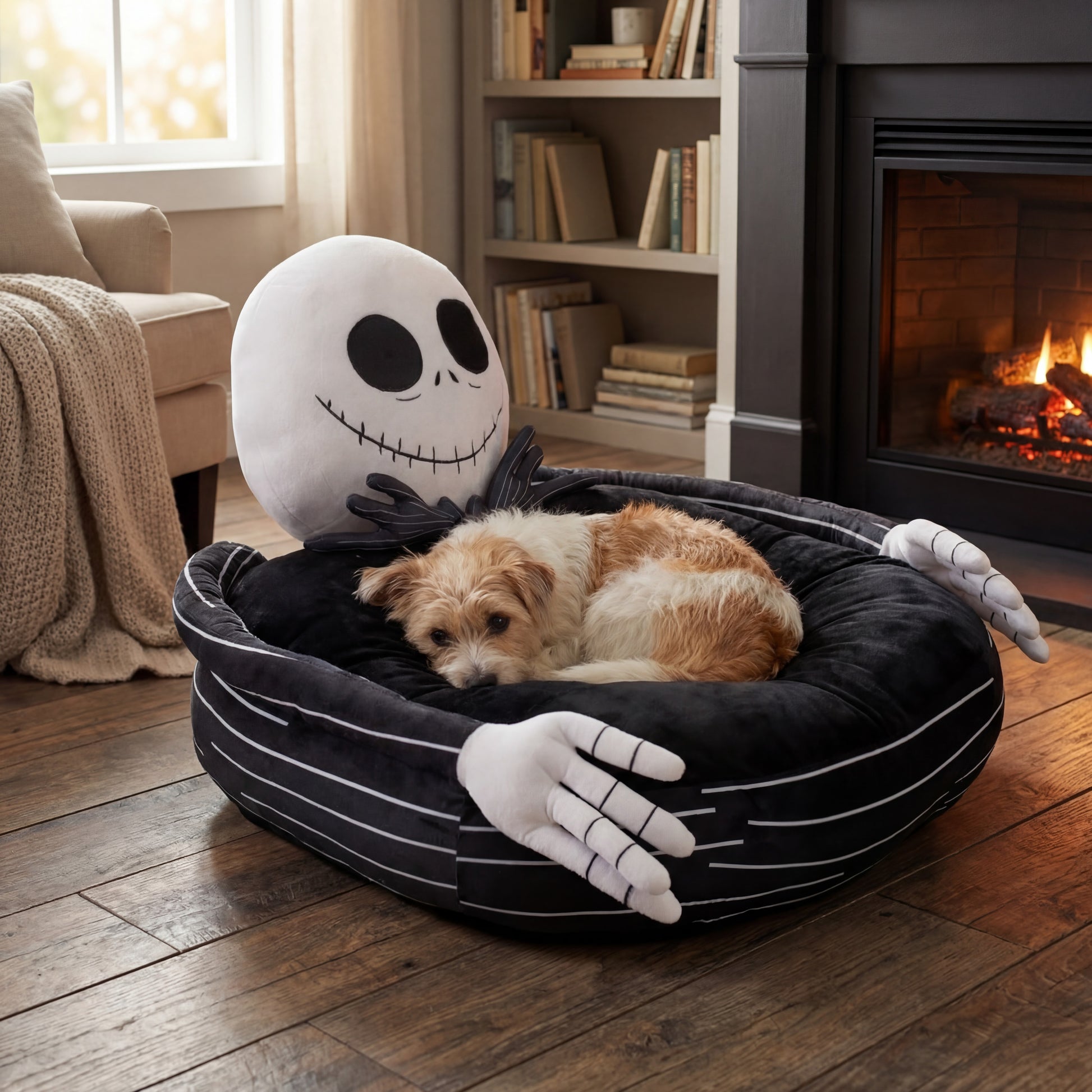 Disney Dog Bed, Jack Skellington Hug, Character Bed Pet Beds Disney