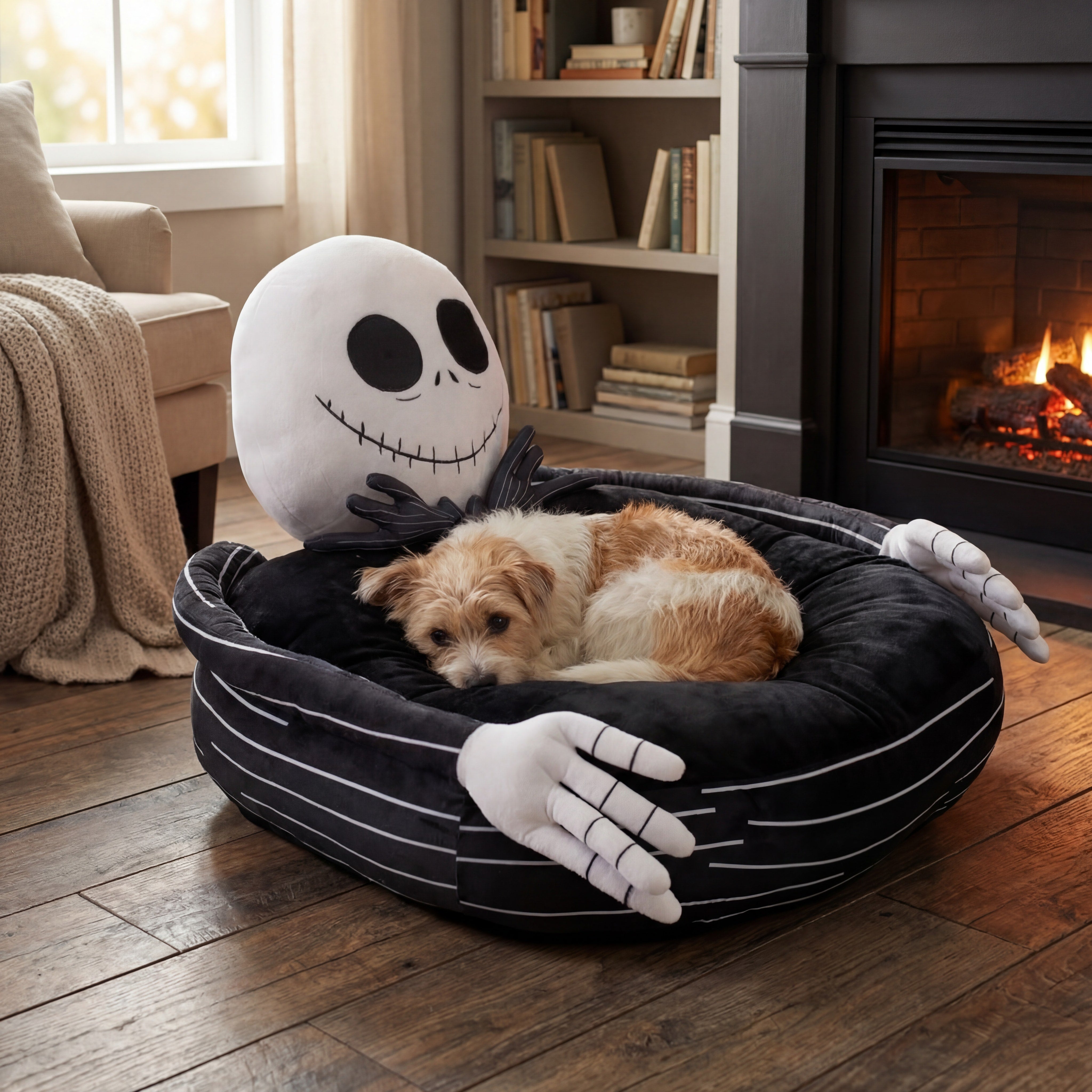 Disney Dog Bed, Jack Skellington Hug, Character Bed Pet Beds Disney