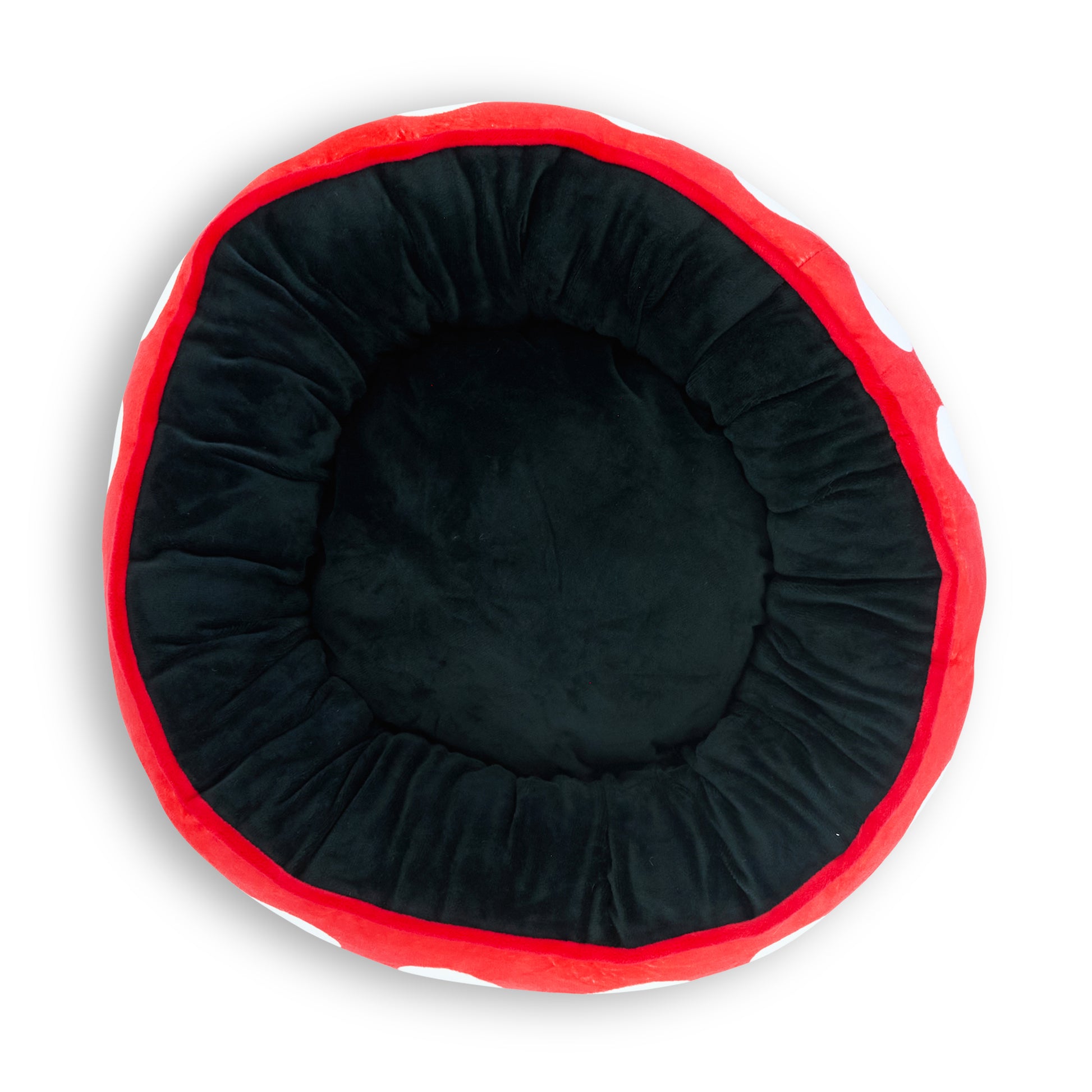Donut Pet Bed - Mickey Mouse Ears Icon Red/White Pet Beds Disney