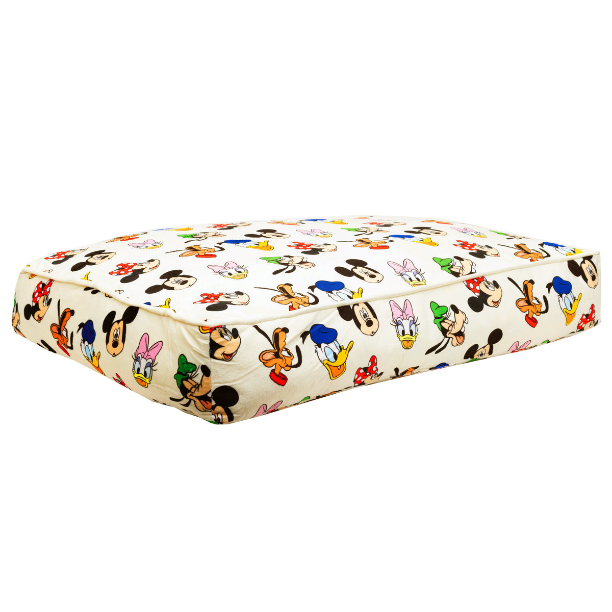 Rectangle Pet Bed - Sensational Six Faces Scattered Ivory Pet Beds Disney