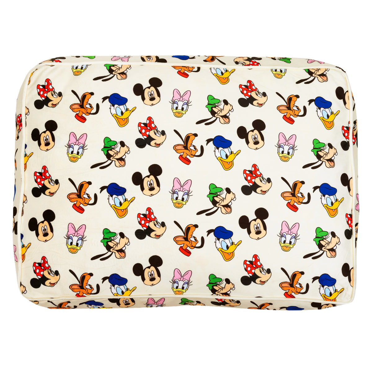 Rectangle Pet Bed - Sensational Six Faces Scattered Ivory Pet Beds Disney