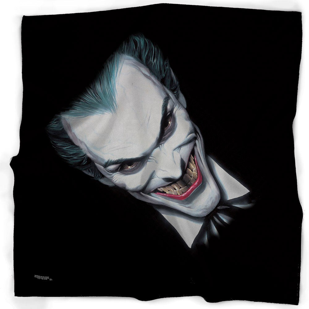 Bandana - DC Comics Alex Ross The Joker Full Face Smile Bandanas DC Comics