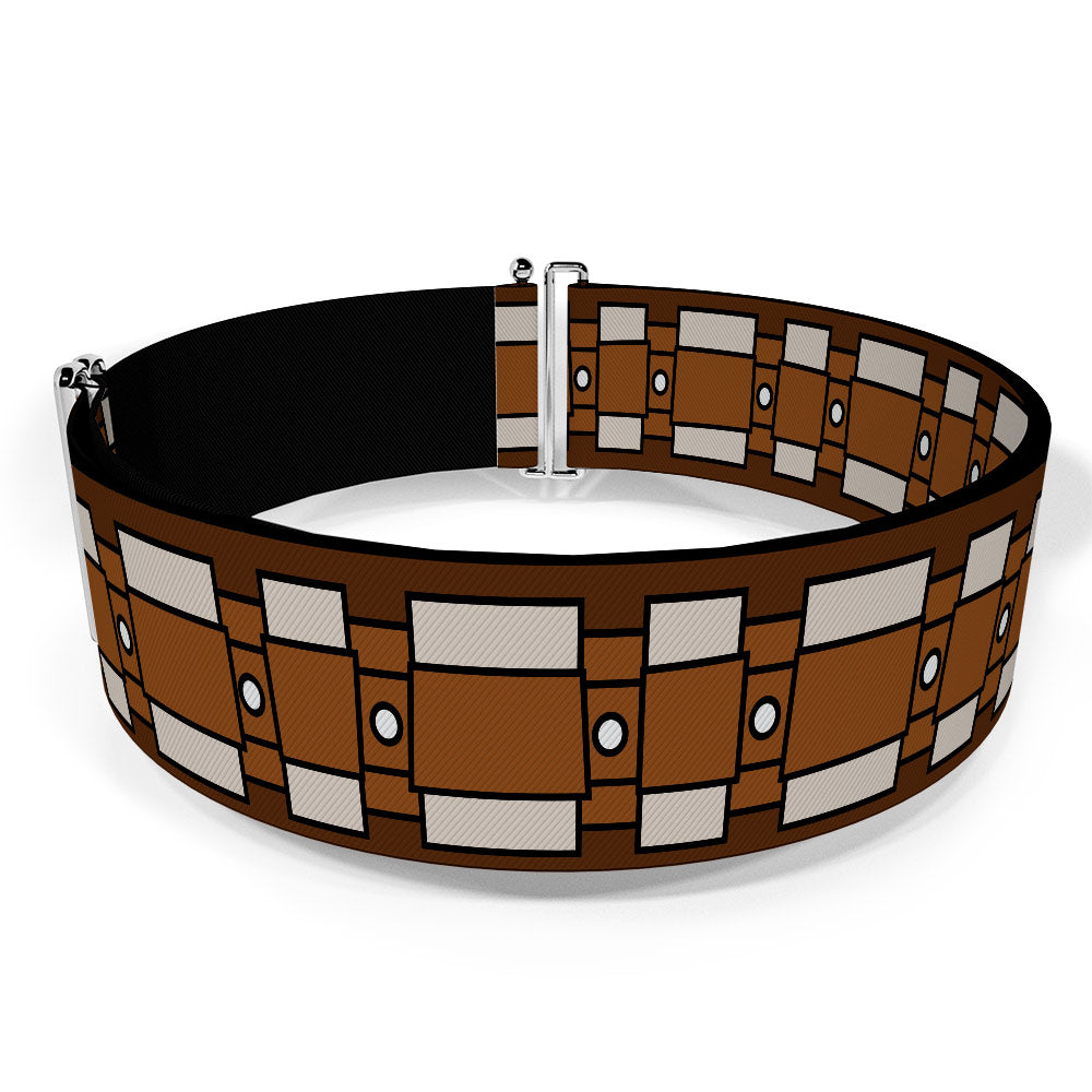 Cinch Waist Belt - Star Wars Chewbacca Bandolier Bounding2 Browns Womens Cinch Waist Belts Star Wars