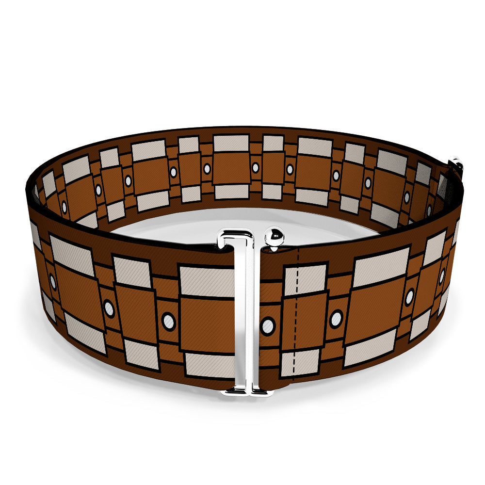 Cinch Waist Belt - Star Wars Chewbacca Bandolier Bounding2 Browns Womens Cinch Waist Belts Star Wars