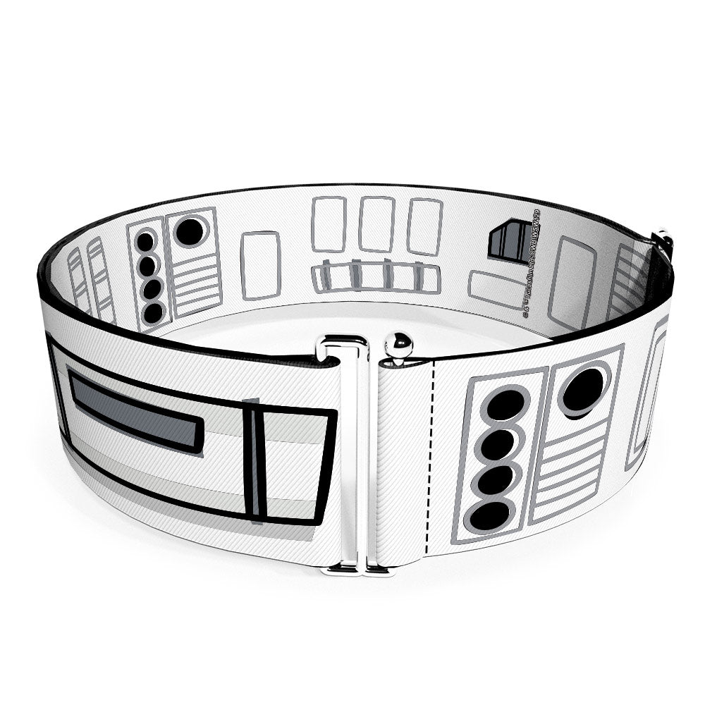 Cinch Waist Belt - Star Wars Stormtroopers Utility Belt Bounding White/Black/Grays Womens Cinch Waist Belts Star Wars