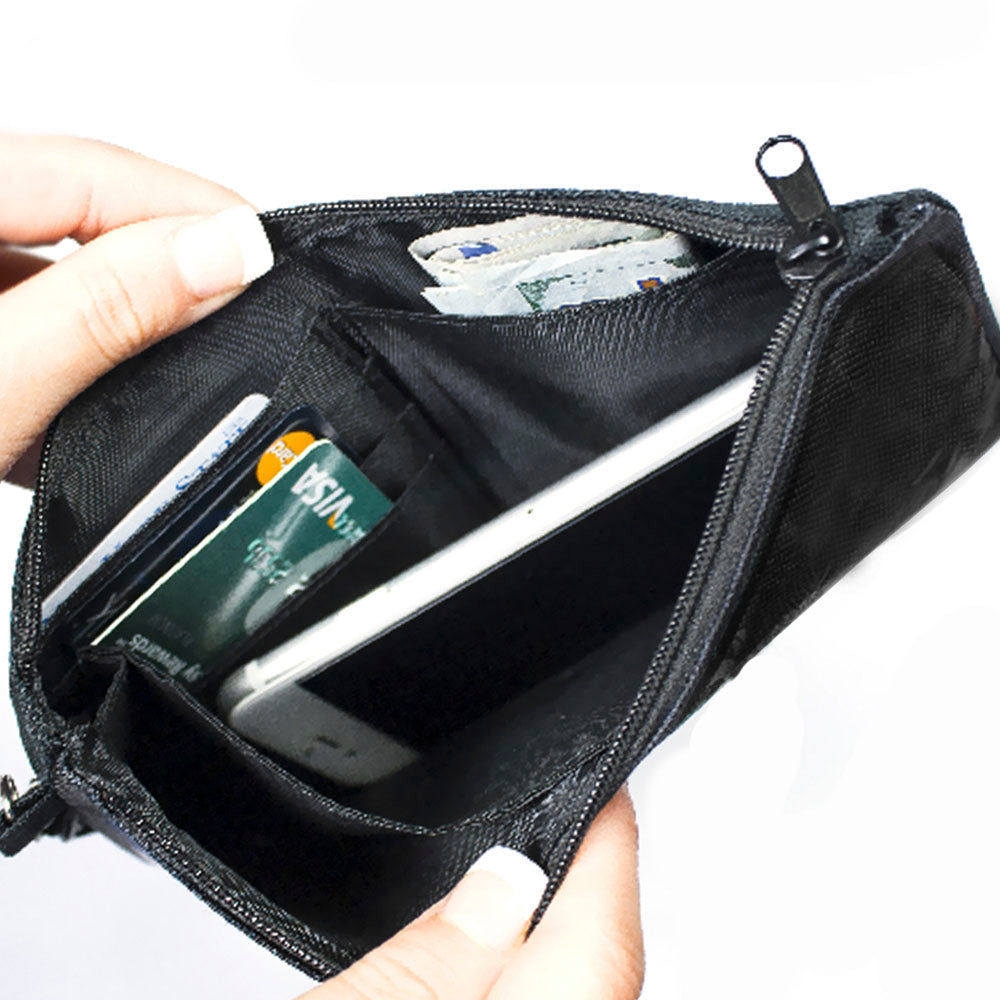 Canvas Zipper Wallet - LARGE - The Berenstain Bears Family Breakfast Table Pose Canvas Zipper Wallets The Berenstain Bears