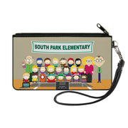 Canvas Zipper Wallet - SMALL - SOUTH PARK ELEMENTARY 4th Grade Class Picture Canvas Zipper Wallets South Park