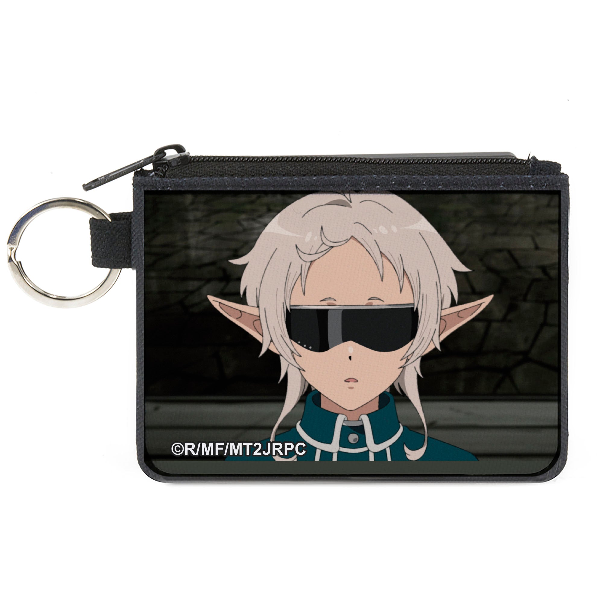 Canvas Zipper Wallet - MINI X-SMALL - Mushoku Tensei Guard Fitz Pose Grays Canvas Zipper Wallets Mushoku Tensei Jobless Reincarnation
