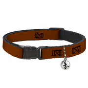 Cat Collar Breakaway - Brown Breakaway Cat Collars Buckle-Down