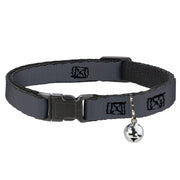 Cat Collar Breakaway - Charcoal Breakaway Cat Collars Buckle-Down