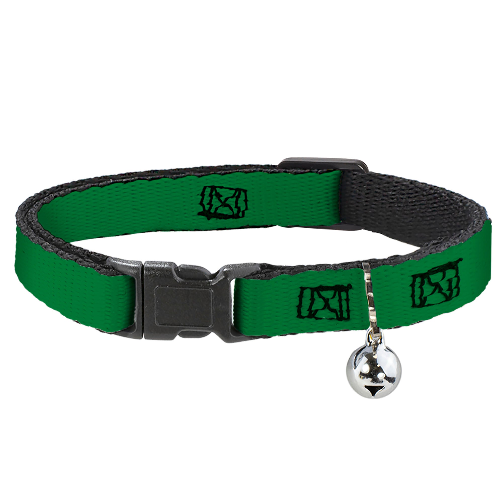 Cat Collar Breakaway - Green Breakaway Cat Collars Buckle-Down