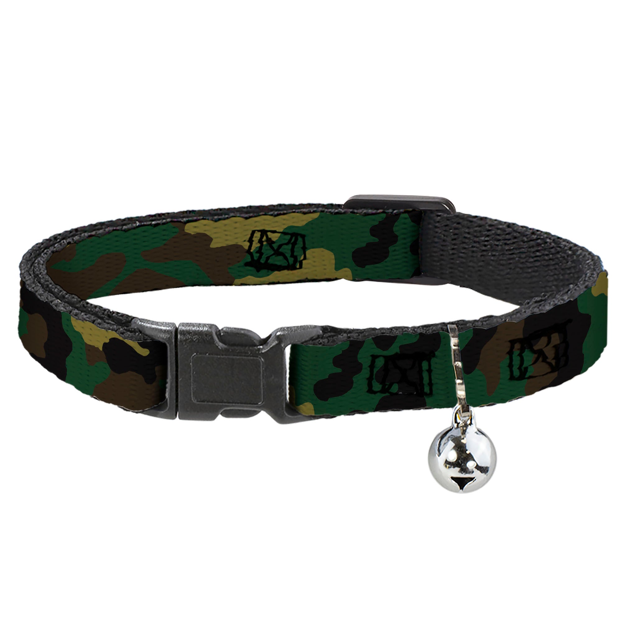 Cat Collar Breakaway - Camo Olive Breakaway Cat Collars Buckle-Down