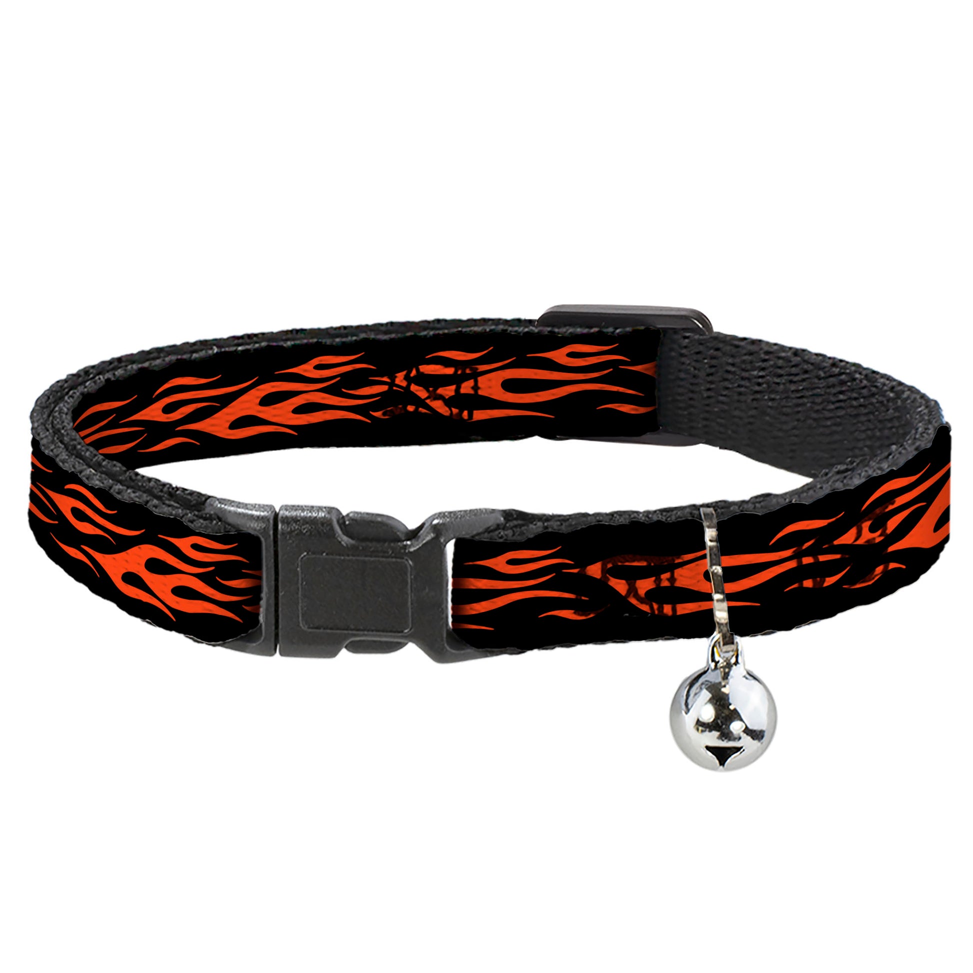 Cat Collar Breakaway - Flame Orange Breakaway Cat Collars Buckle-Down