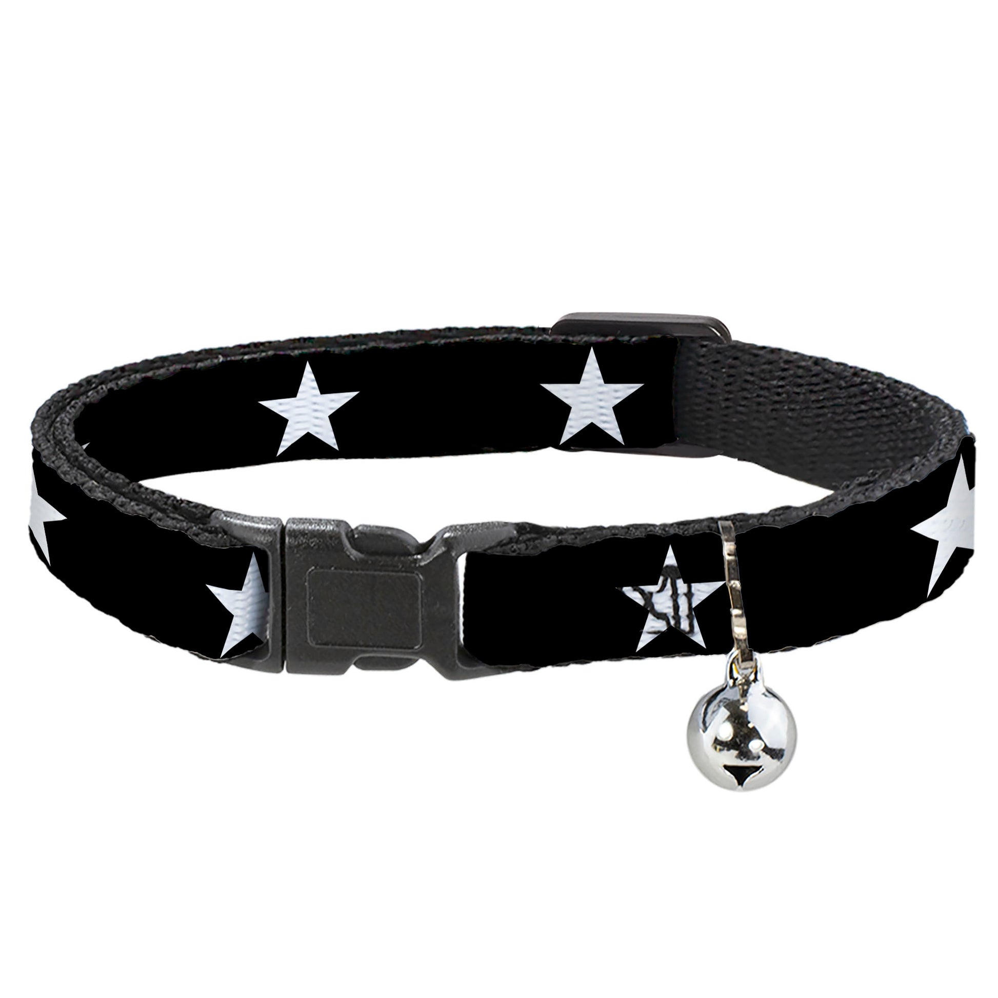 Cat Collar Breakaway - Star Black White Breakaway Cat Collars Buckle-Down