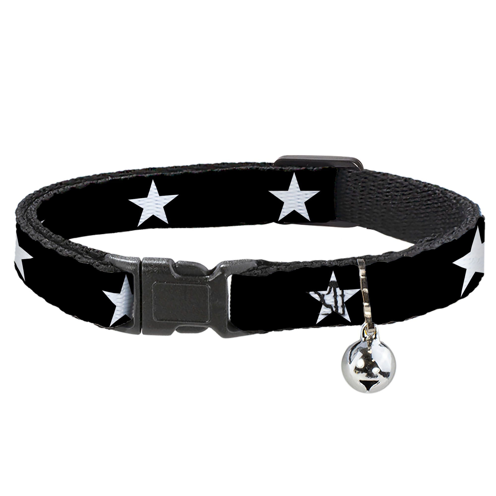 Cat Collar Breakaway - Star Black White Breakaway Cat Collars Buckle-Down
