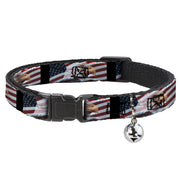 Cat Collar Breakaway - American Eagle Flags Breakaway Cat Collars Buckle-Down