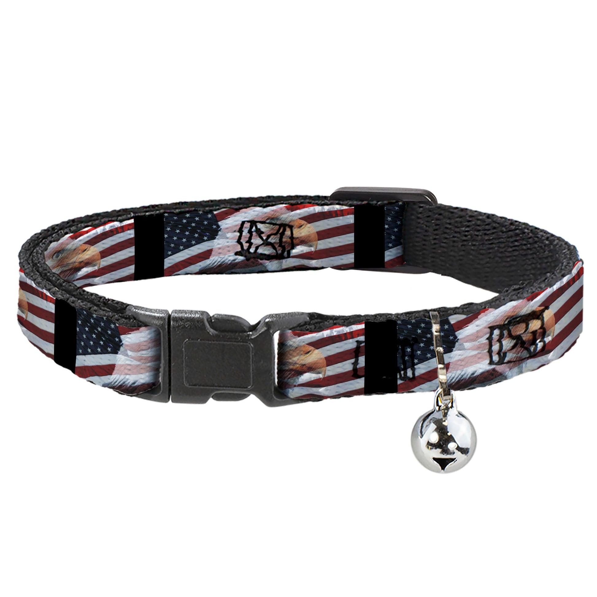 Cat Collar Breakaway - American Eagle Flags Breakaway Cat Collars Buckle-Down