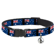 Cat Collar Breakaway - Australia Flags Breakaway Cat Collars Buckle-Down