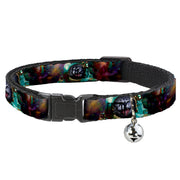 Cat Collar Breakaway - Astronaut Cat in Space Breakaway Cat Collars Buckle-Down