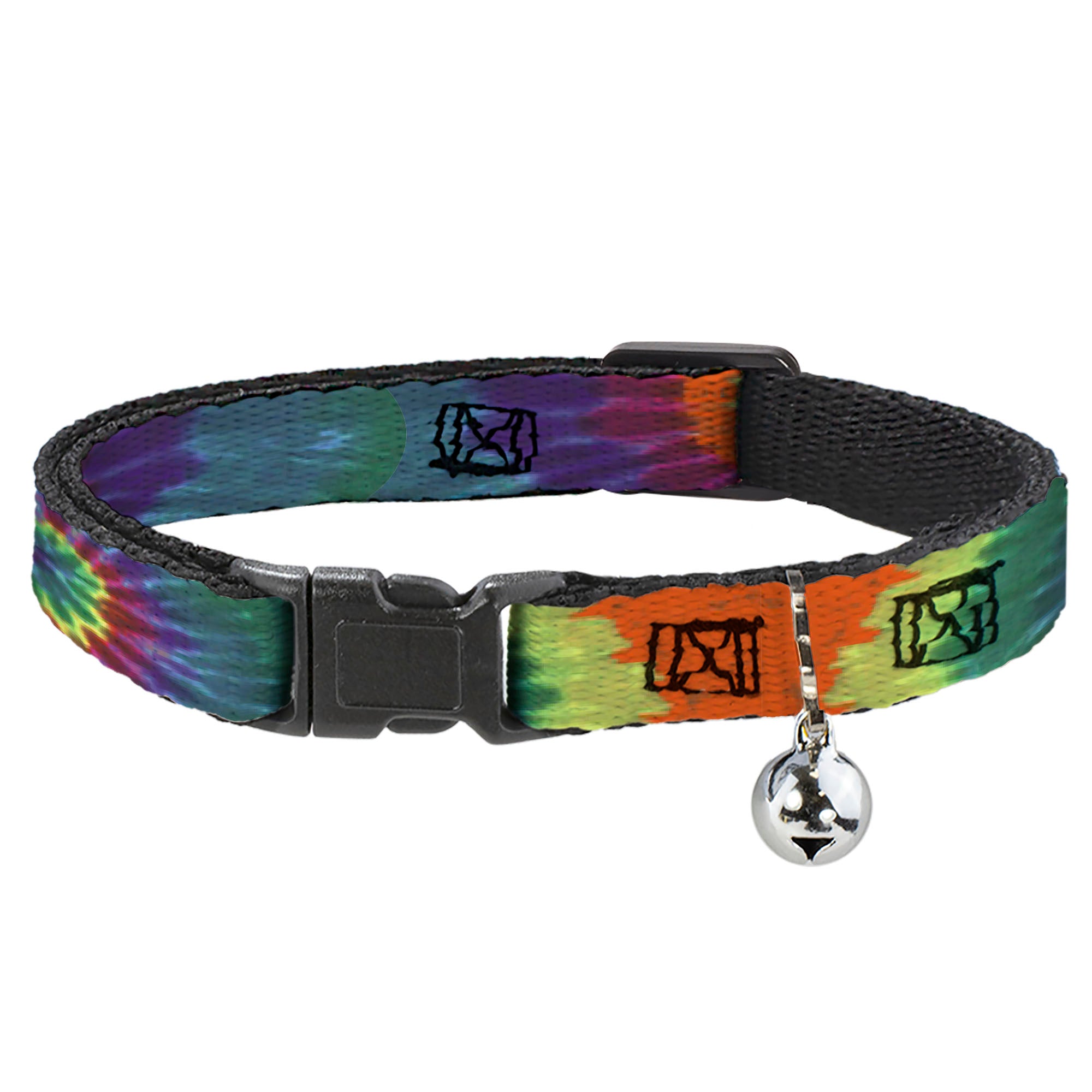 Cat Collar Breakaway - BD Tie Dye Breakaway Cat Collars Buckle-Down