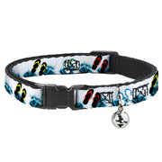 Cat Collar Breakaway - Beach Flip Flops Breakaway Cat Collars Buckle-Down