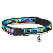 Cat Collar Breakaway - Beach Scene 2 Breakaway Cat Collars Buckle-Down