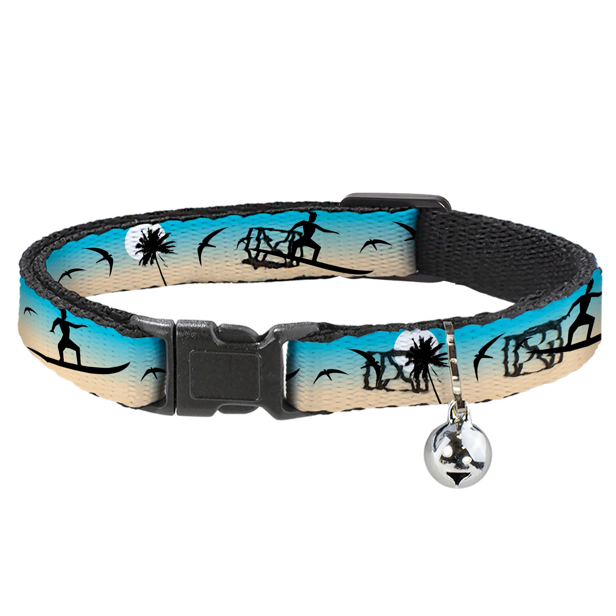 Cat Collar Breakaway - Beach Surfer Breakaway Cat Collars Buckle-Down