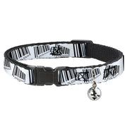 Cat Collar Breakaway - Barcode Breakaway Cat Collars Buckle-Down