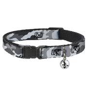 Cat Collar Breakaway - Camo White Breakaway Cat Collars Buckle-Down