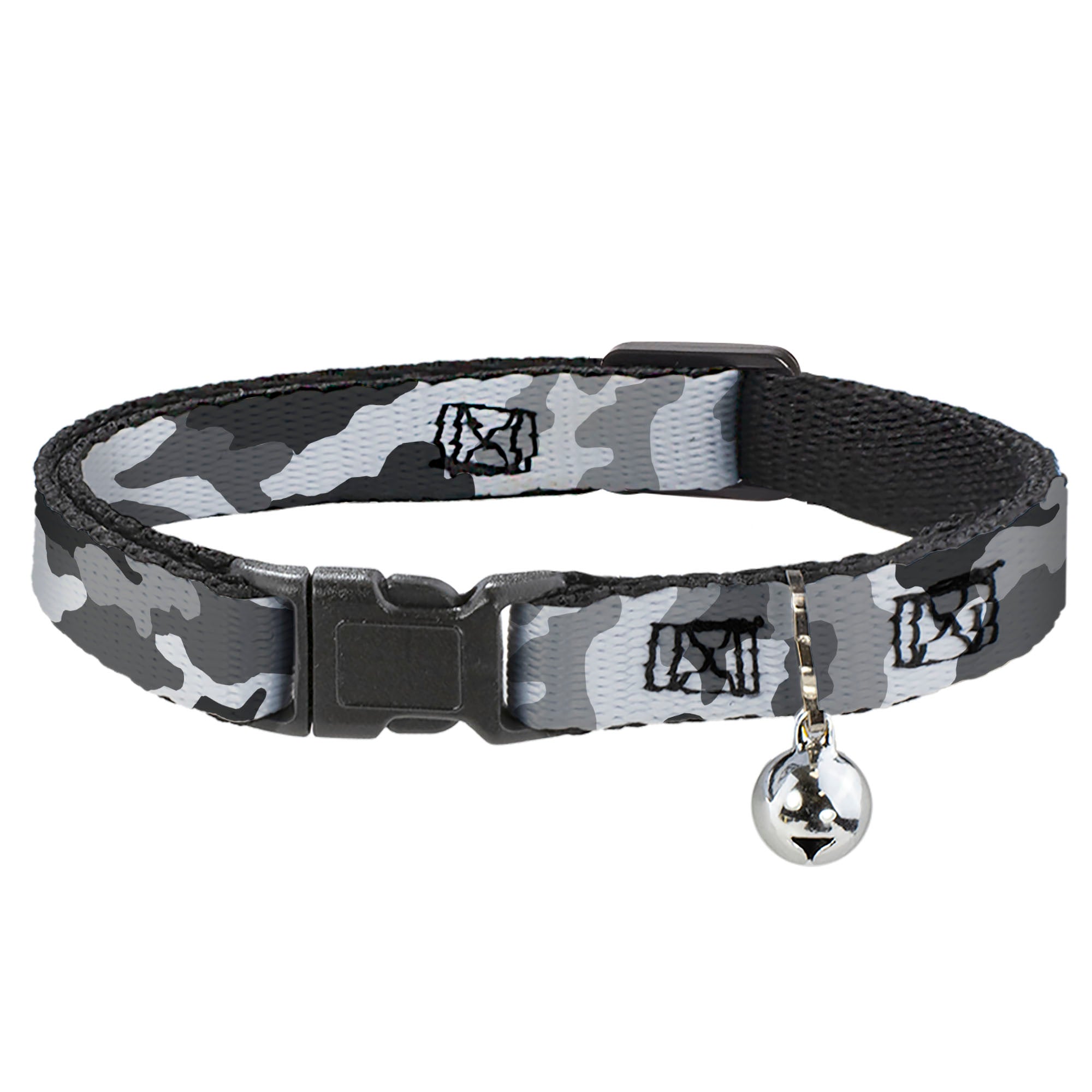 Cat Collar Breakaway - Camo White Breakaway Cat Collars Buckle-Down