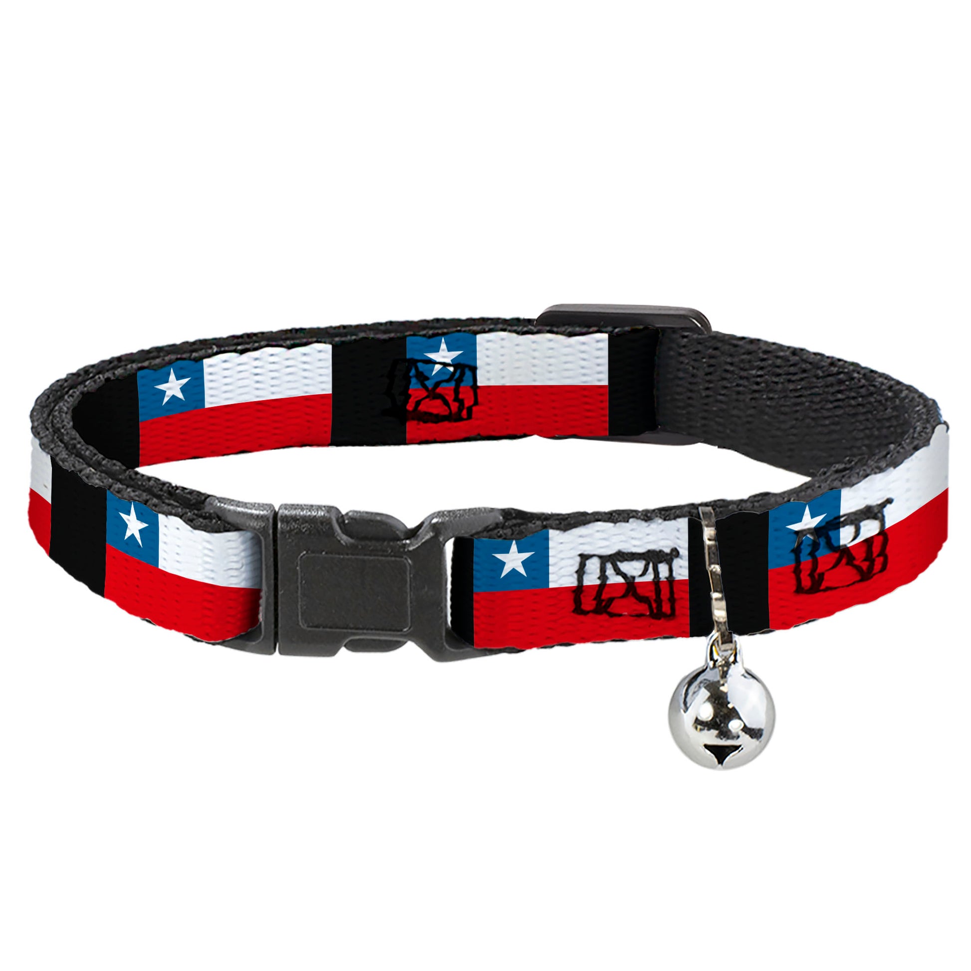 Cat Collar Breakaway - Chile Flags Breakaway Cat Collars Buckle-Down