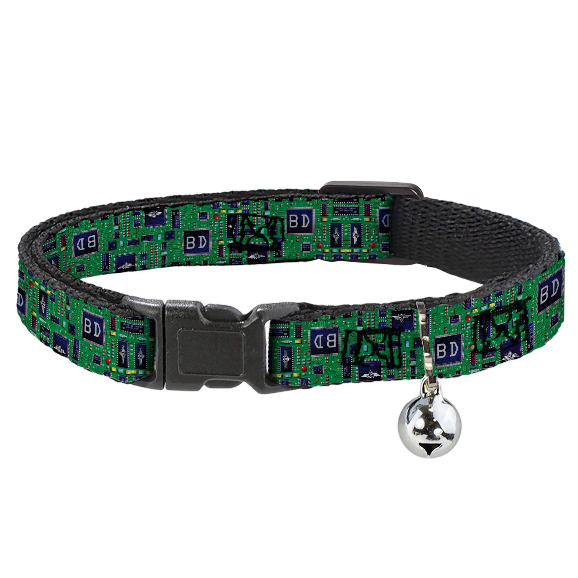 Cat Collar Breakaway - Circuit Board Breakaway Cat Collars Buckle-Down