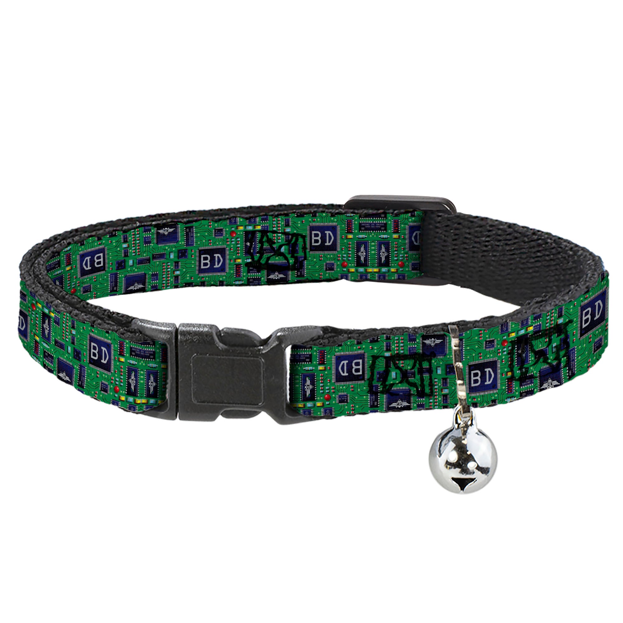 Cat Collar Breakaway - Circuit Board Breakaway Cat Collars Buckle-Down