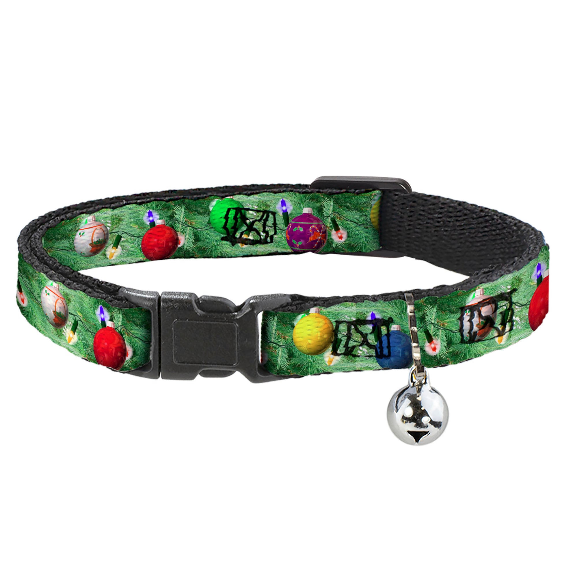 Cat Collar Breakaway - Decorated Tree Breakaway Cat Collars Buckle-Down
