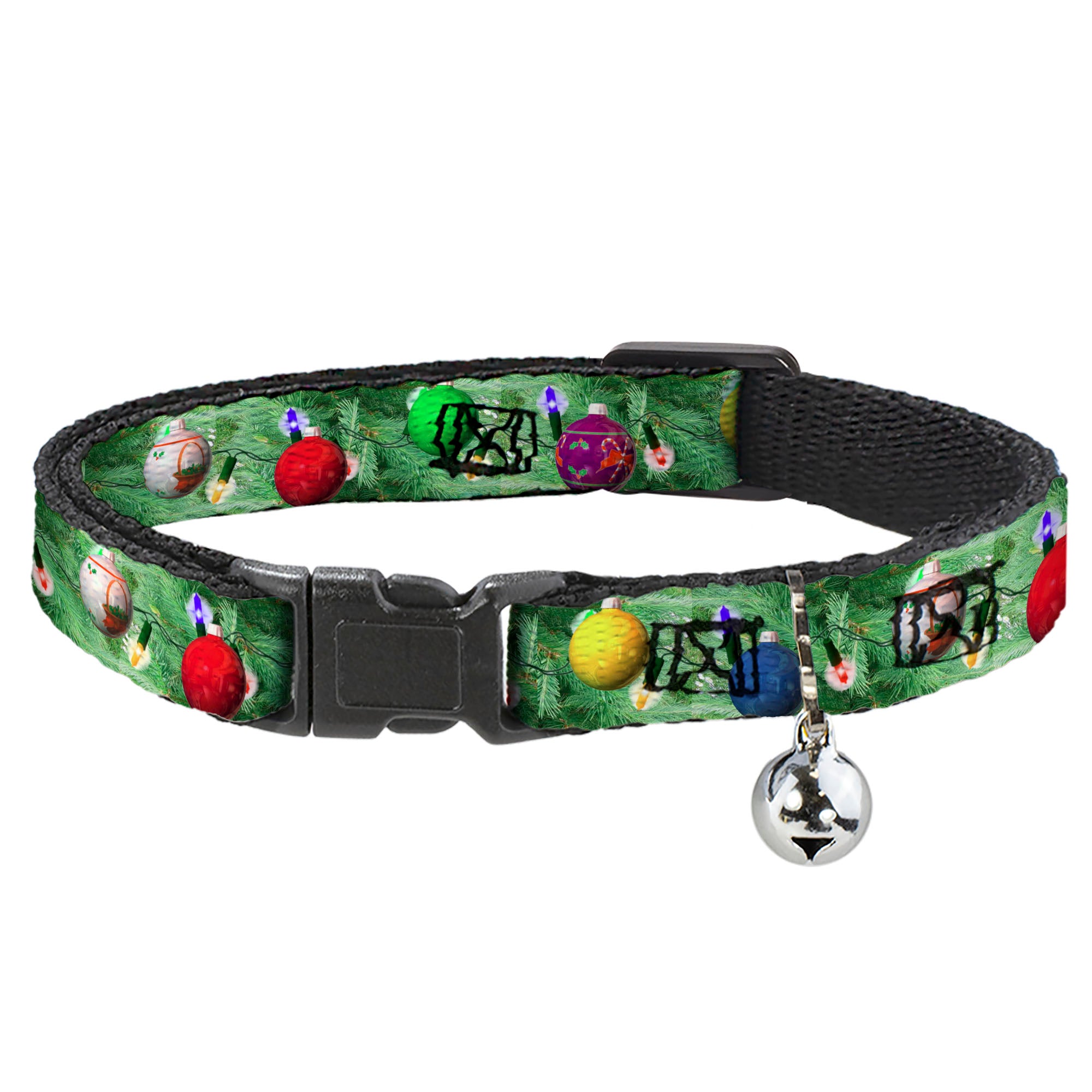 Cat Collar Breakaway - Decorated Tree Breakaway Cat Collars Buckle-Down