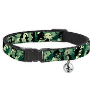 Cat Collar Breakaway - Digital Camo Breakaway Cat Collars Buckle-Down