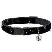 Cat Collar Breakaway - Deep Space Black White Breakaway Cat Collars Buckle-Down