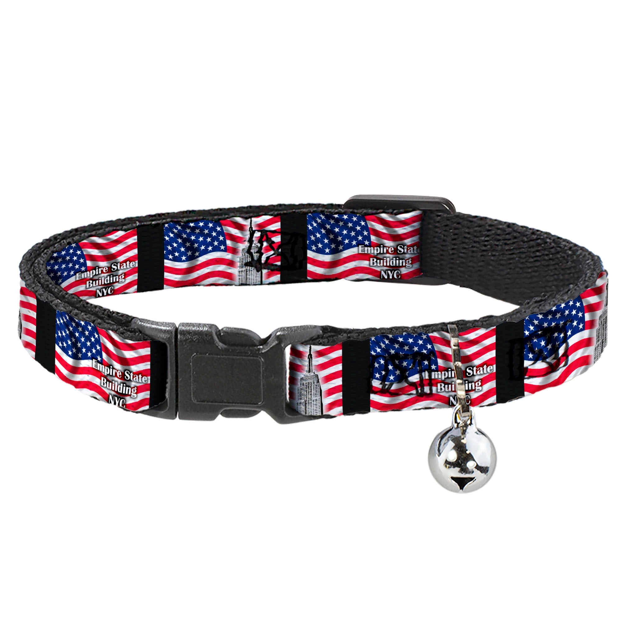 Cat Collar Breakaway - Empire State Building NYC Breakaway Cat Collars Buckle-Down