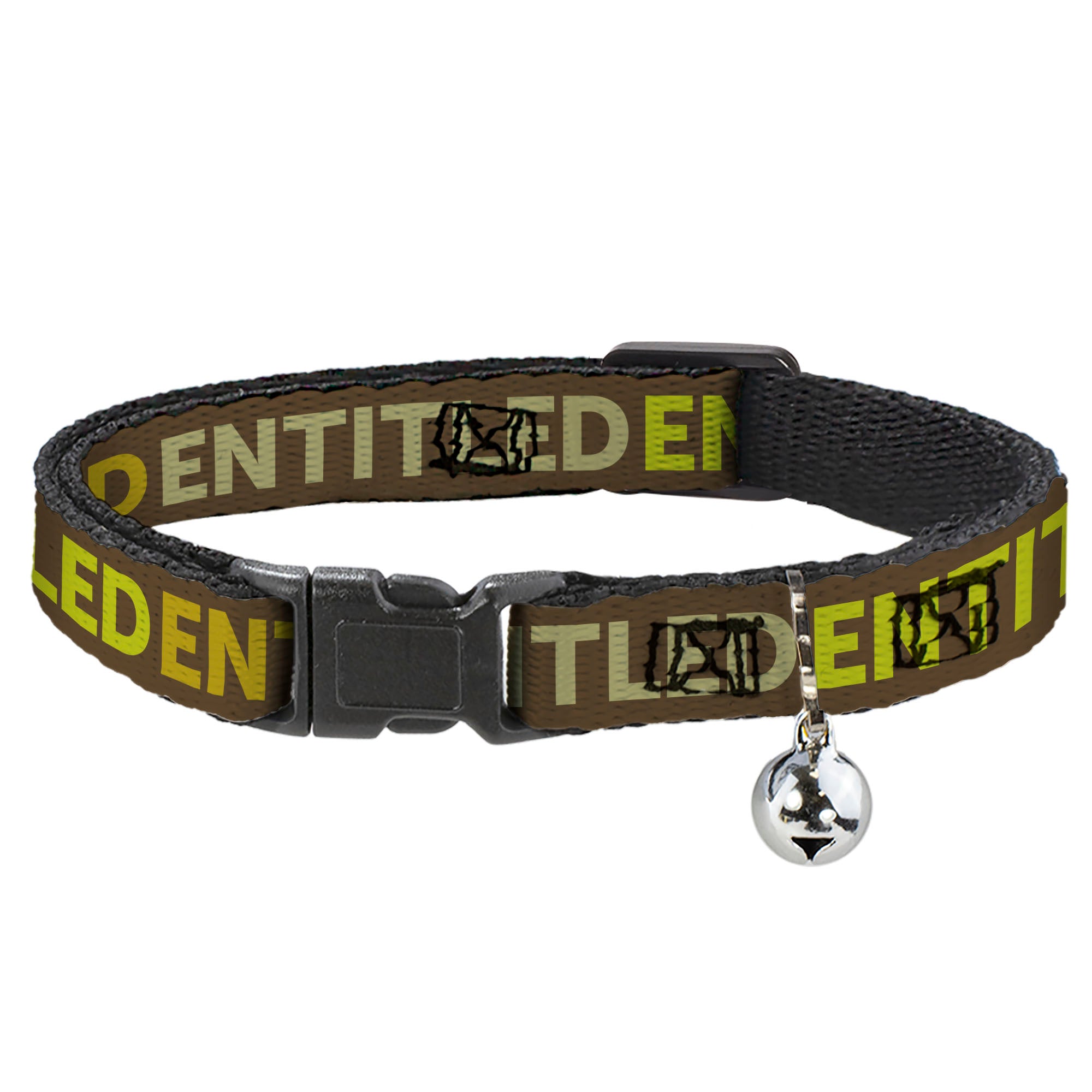 Cat Collar Breakaway - ENTITLED Tonal Greens Breakaway Cat Collars Buckle-Down