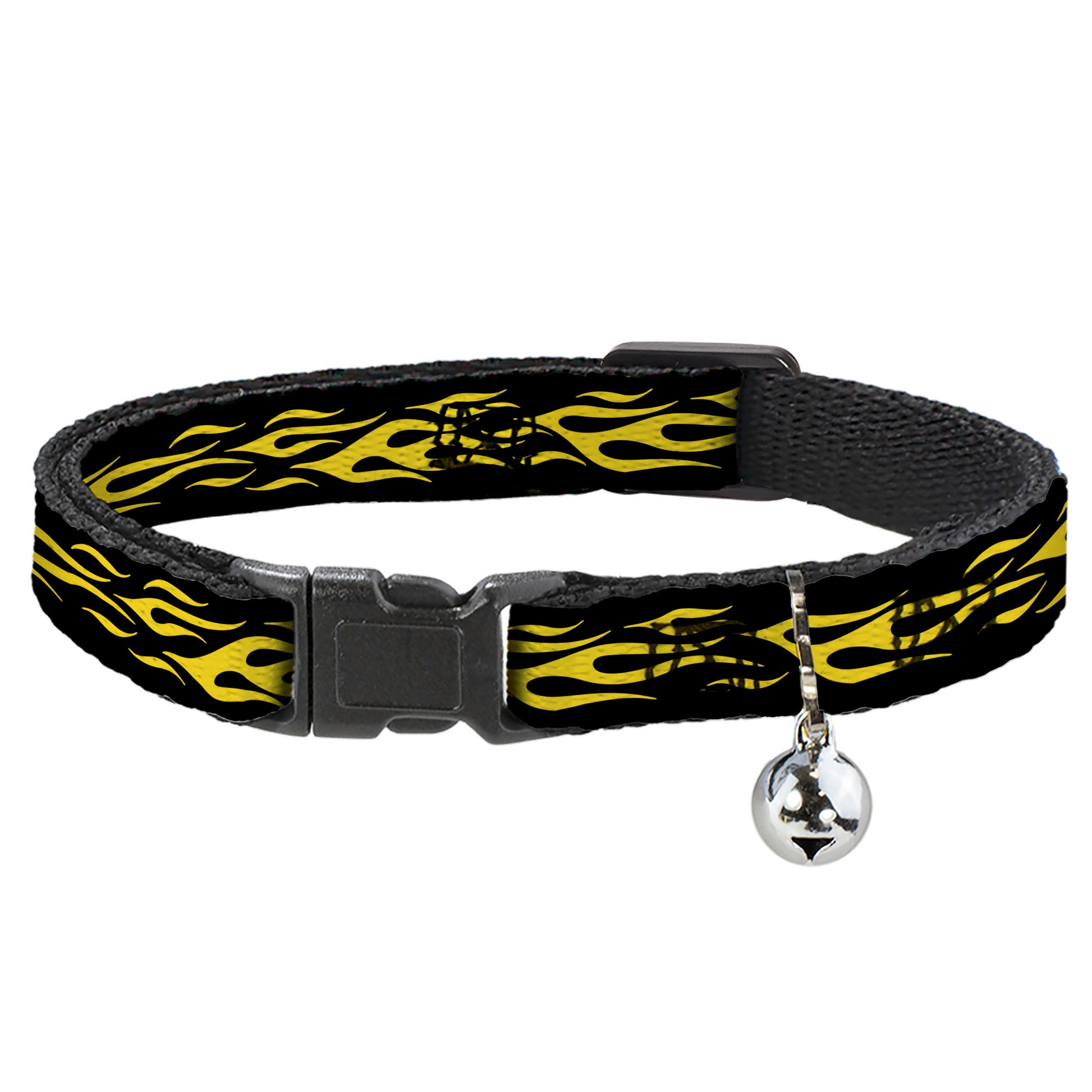 Cat Collar Breakaway - Flame Yellow Breakaway Cat Collars Buckle-Down