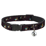 Cat Collar Breakaway - Flying Mallards Burgundy Breakaway Cat Collars Buckle-Down