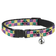 Cat Collar Breakaway - Flip Flops4 Sand Multi Color Breakaway Cat Collars Buckle-Down