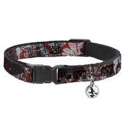 Cat Collar Breakaway - Gothic 3 Breakaway Cat Collars Buckle-Down