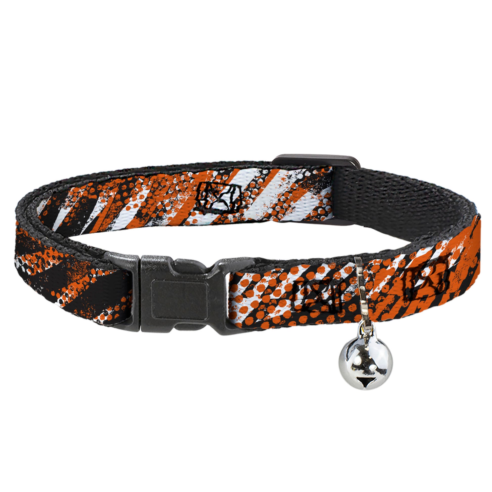 Cat Collar Breakaway - Grunge Tread Orange Breakaway Cat Collars Buckle-Down