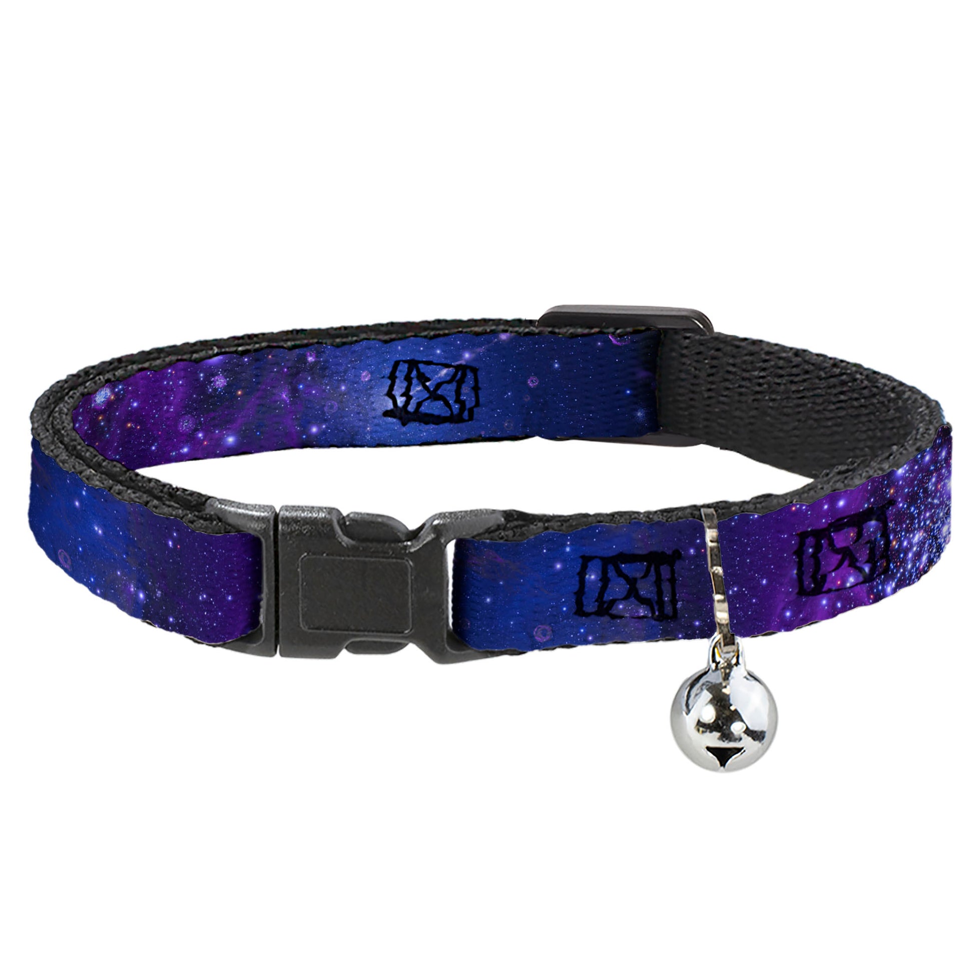 Cat Collar Breakaway - Galaxy Blues Purples Breakaway Cat Collars Buckle-Down