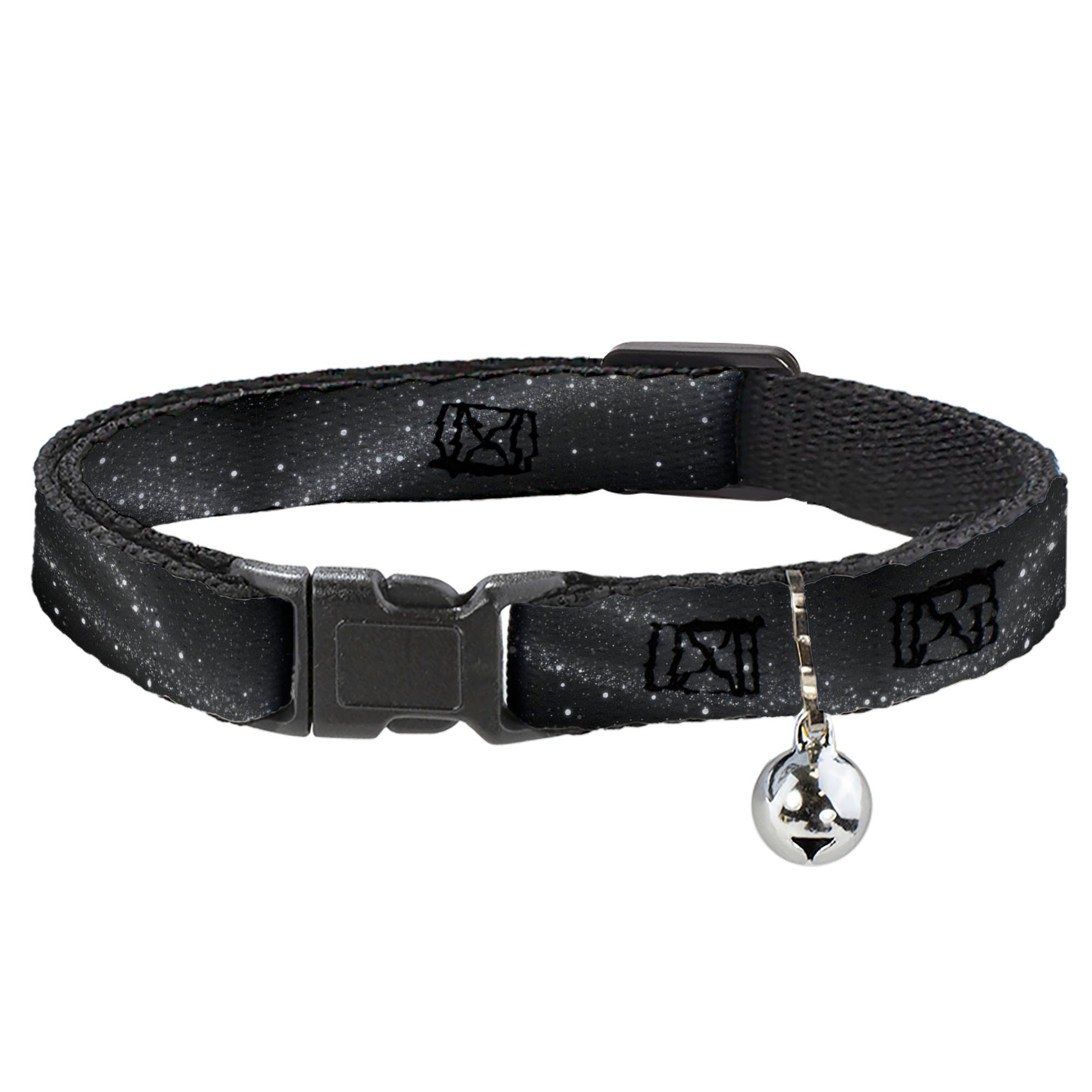 Cat Collar Breakaway - Galaxy Arch Black Gray White Breakaway Cat Collars Buckle-Down
