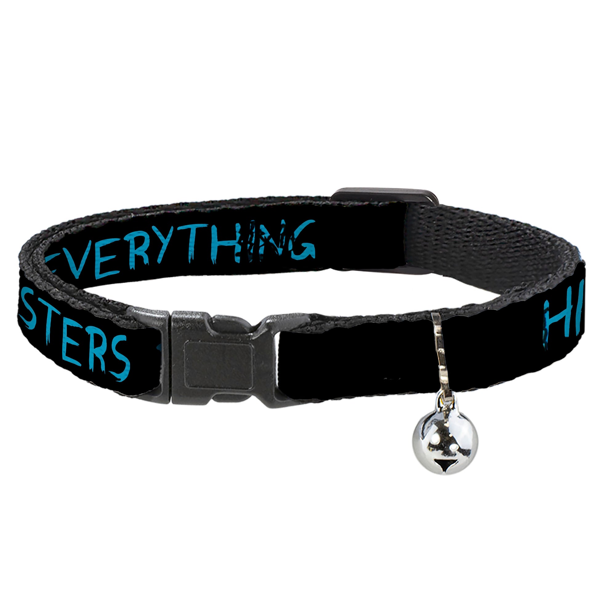 Cat Collar Breakaway - HIPSTERS RUIN EVERYTHING Black Blue Breakaway Cat Collars Buckle-Down